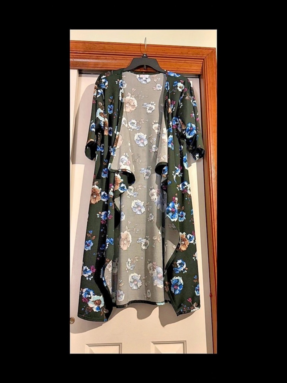 LulaRoe Floral Midi Dress Size XL Like New
